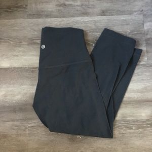 Lululemon Align Crop (Dark Gray) 19”